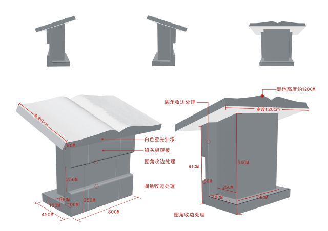 虛擬翻書結構模型圖